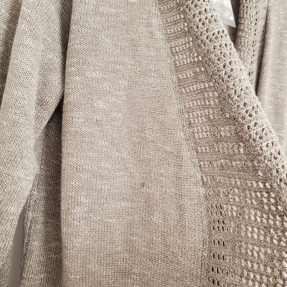 🆕️Knitted Taupe Cardigan Size XL - Picture 3 of 5